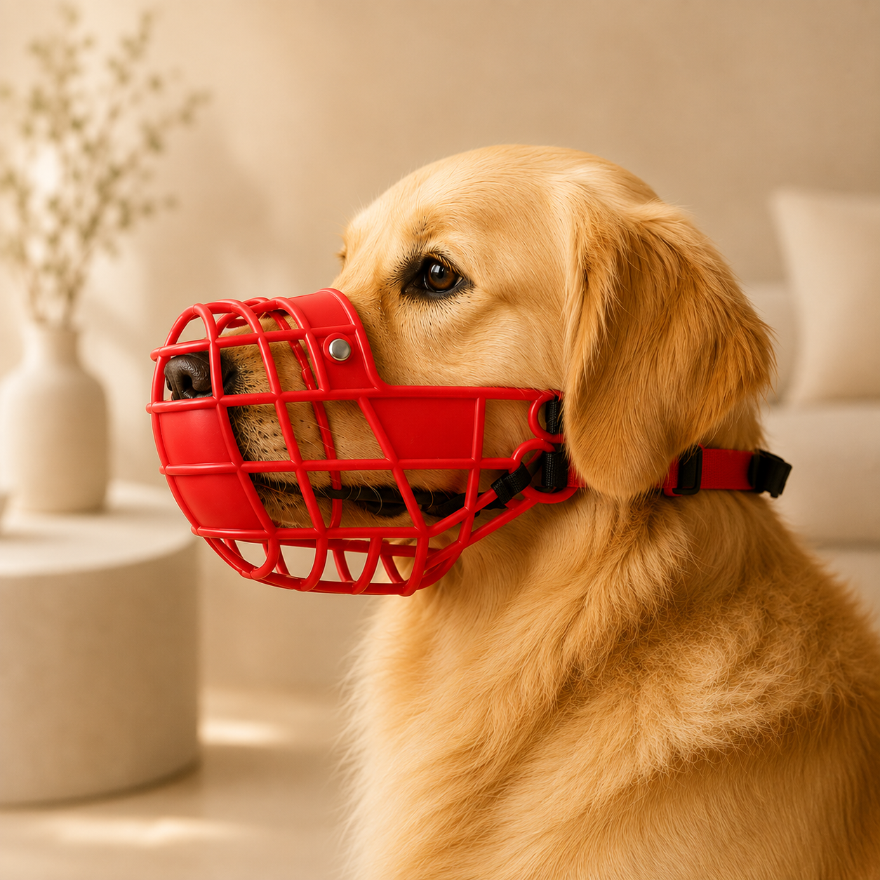 SecureDog™ – Muselière de Sécurité Réglable