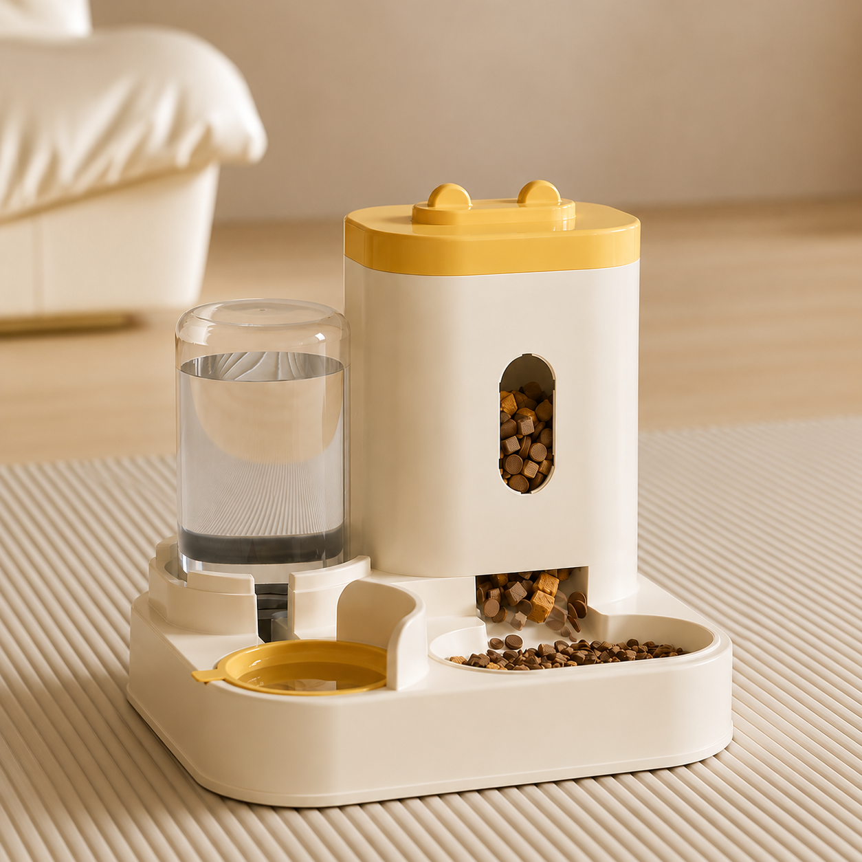PawFlow™ – Distributeur Automatique 2-en-1
