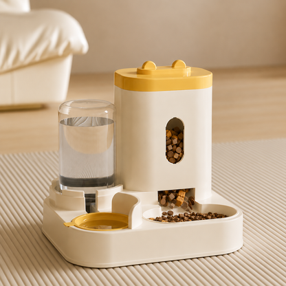 PawFlow™ – Distributeur Automatique 2-en-1