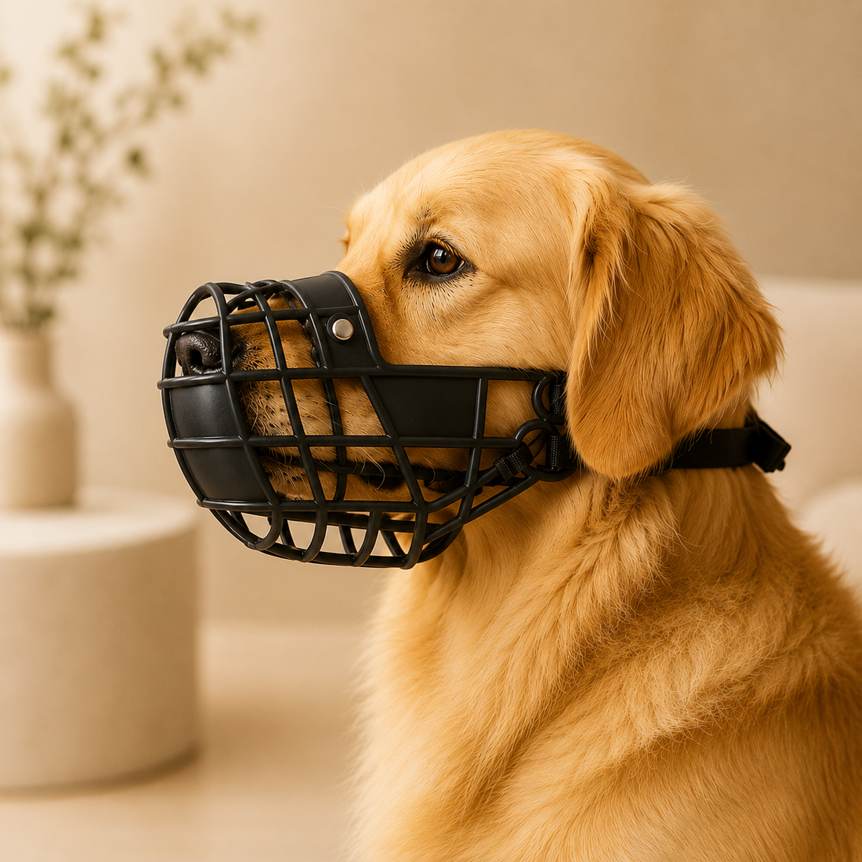 SecureDog™ – Muselière de Sécurité Réglable