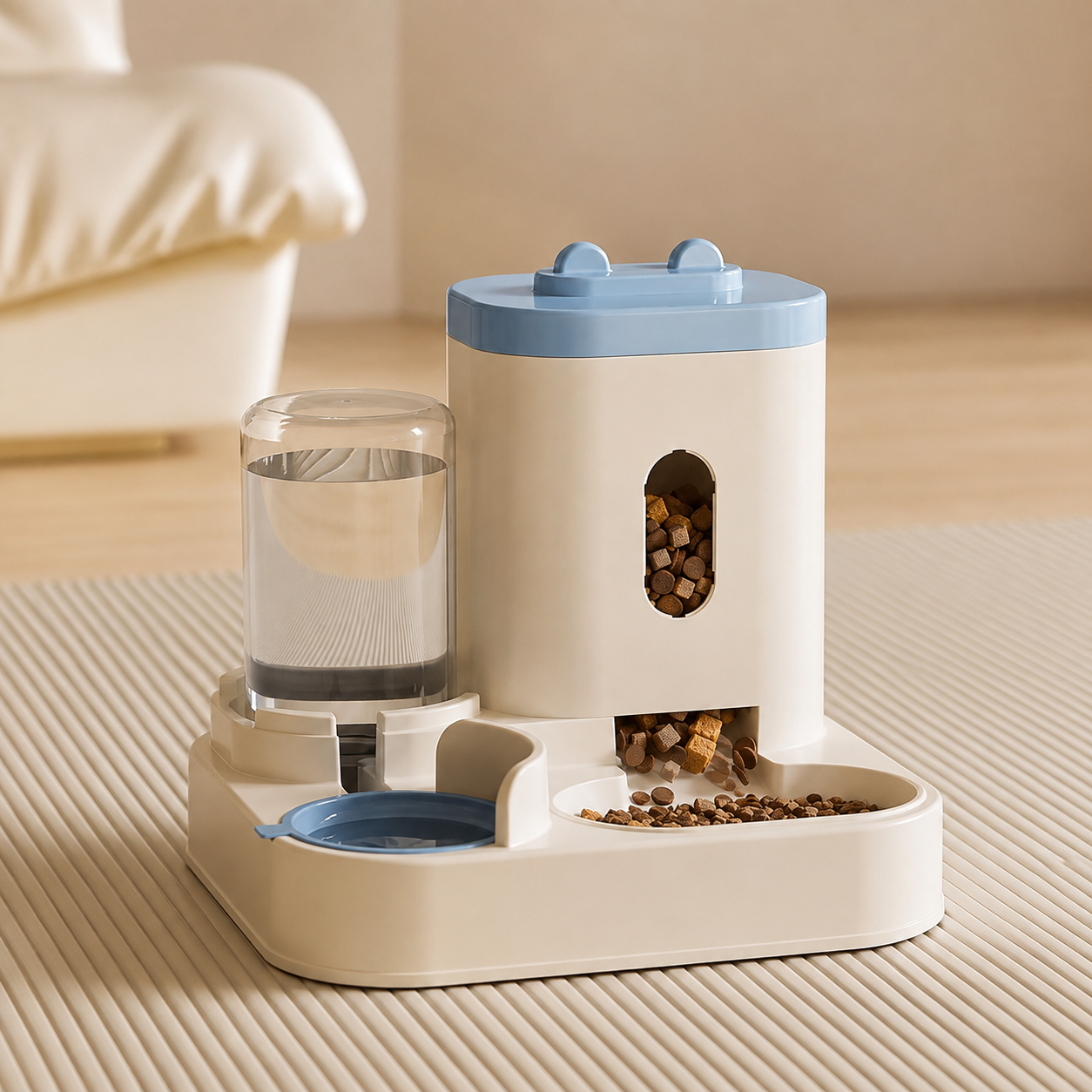 PawFlow™ – Distributeur Automatique 2-en-1