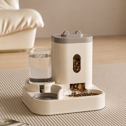 PawFlow™ – Distributeur Automatique 2-en-1